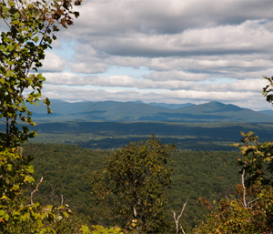 Vista from overcliff