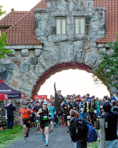 Starting line of Rock The Ridge by Andrea MacScott