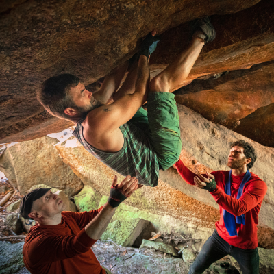 Bouldering at Lost City by A. Jesse Jiryu Davis